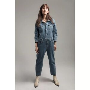 Levi’s x Lily Aldridge Denim Jumpsuit